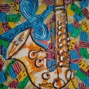 2 - Saxophonie-46x38-1995-Collection-Privée.jpg